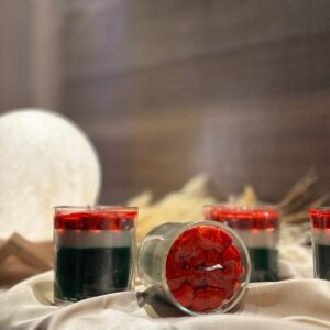 santa’s berry jar candle