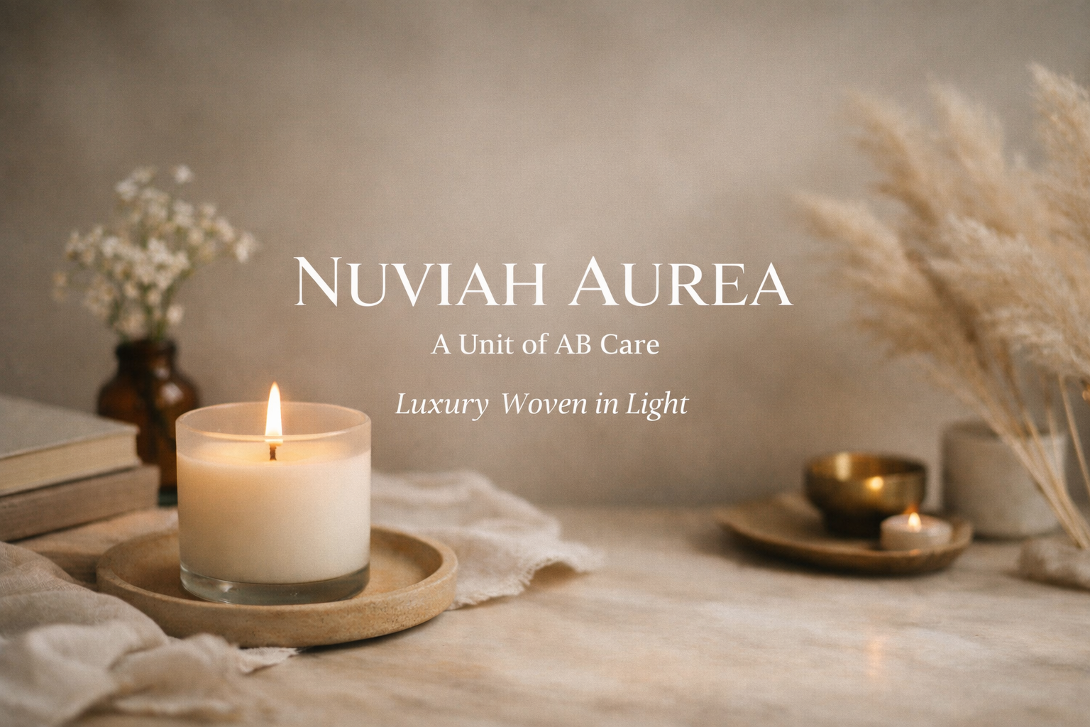 serene ambiance with luxury accents